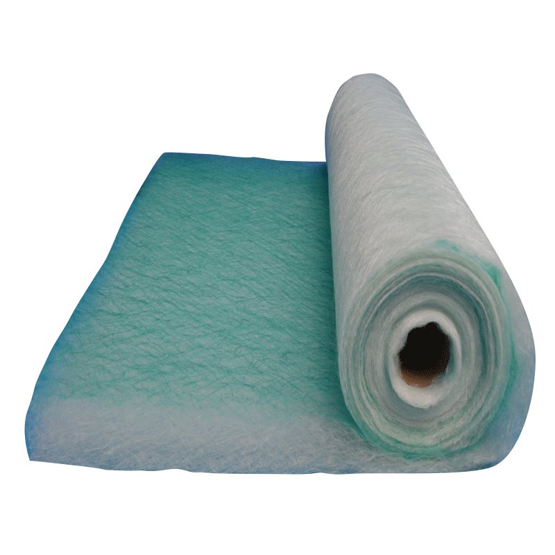 Hot Sale Automatic Fibreglass Paint Stop Air Filter Use for Spray Booth Floor Filter