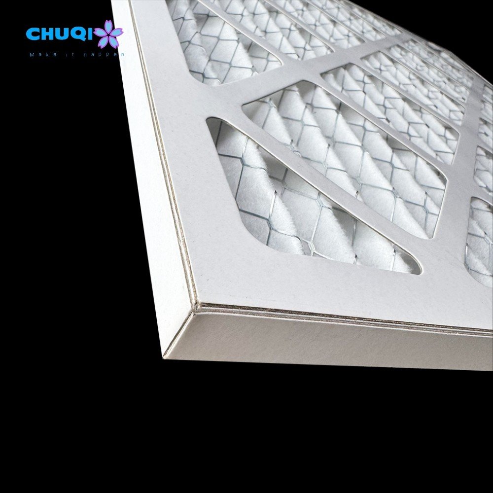 20x20x1 HVAC Air Filter Cardboard Pleated Panel AC Furnace Pre Filter for Ventilation G4 F5 F6 F7 F8 F9 MERV 4 6 8 11 12 13 16