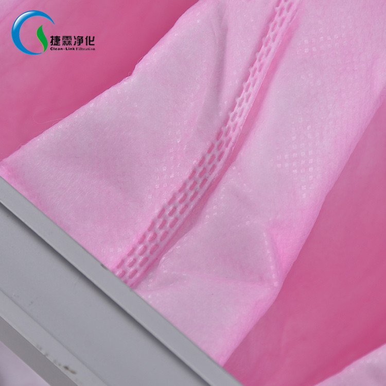 Plastics Industry Merv13 F7 Secondary Middle Efficiency Pocket air Filter