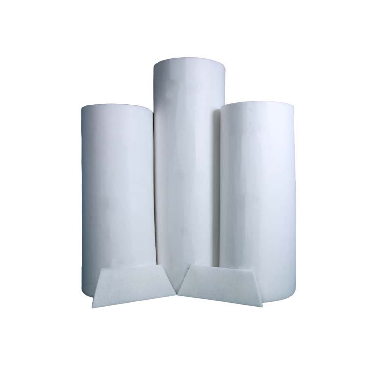 Wholesale air Filtration Eco-friendly PET Material Paint Stop Ceiling Filters Media Roll Booth Ceiling Roof Filters