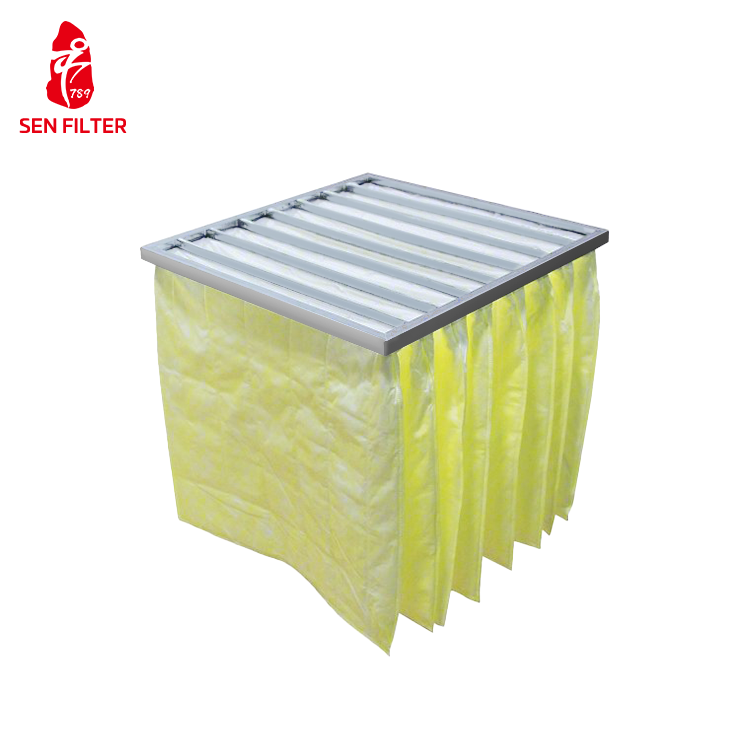 Quality Factory Customized F5 F6 F7 F8 Panel Pocket Hepa air Filter