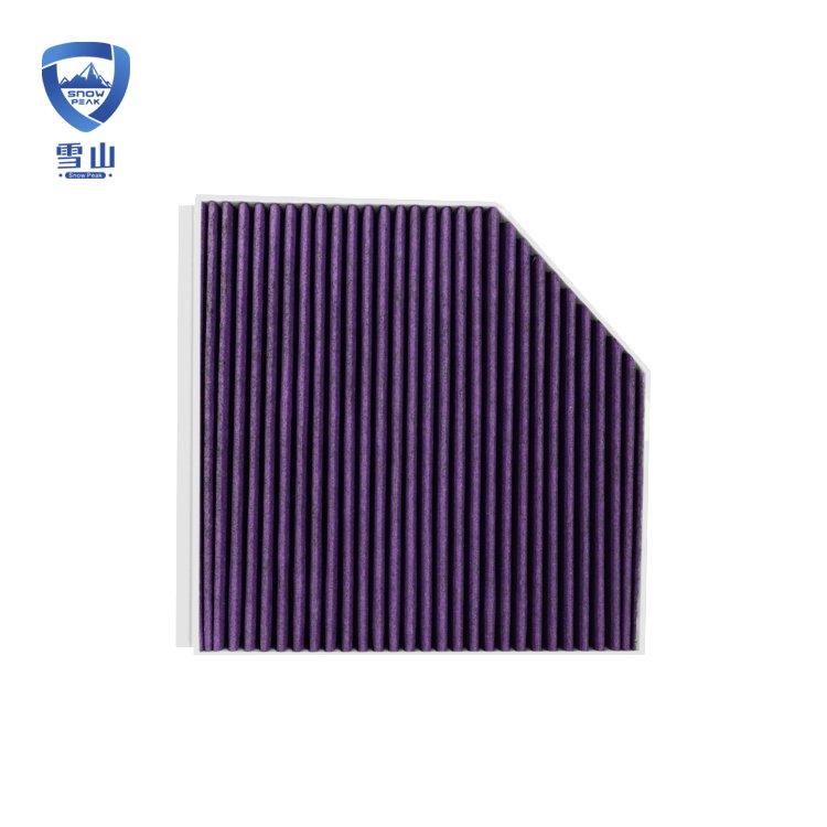 High Efficiency Car Air Conditioning Filter Activated Carbon Cabin Filter For Car Filtration