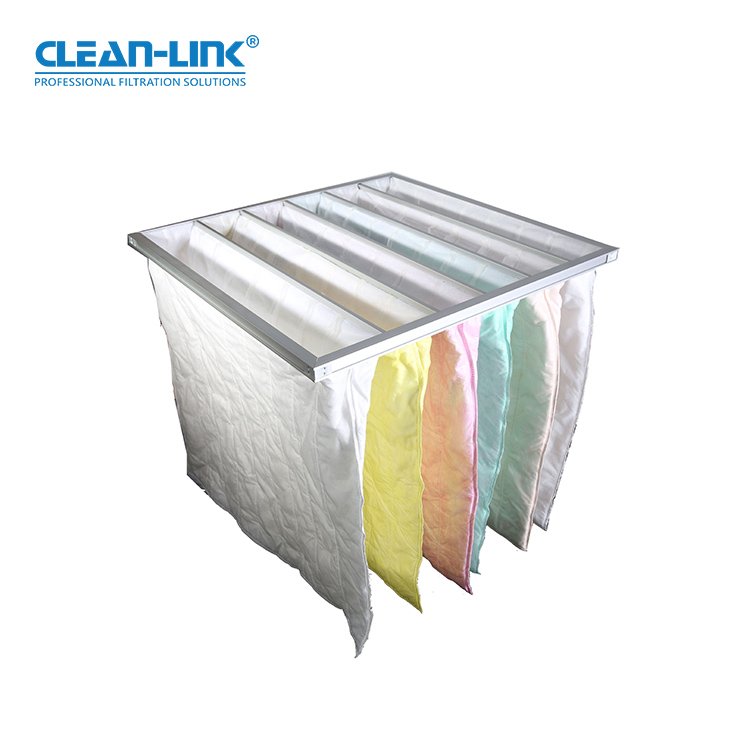 Customizable Pocket M6 Gas Turbine Bag air Filter G4 F6 F7 F8 Non-Woven Pocket Filter