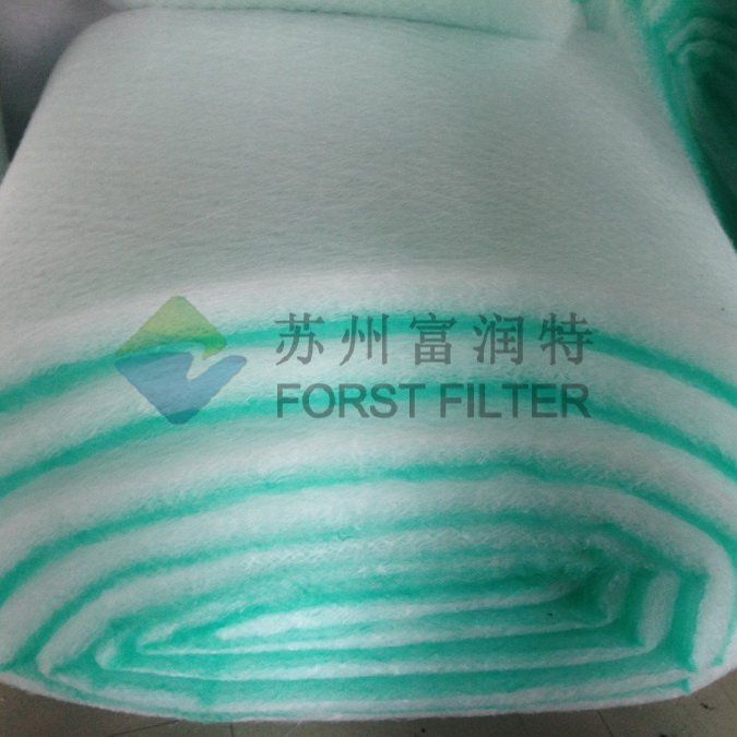 Customized Size G3 G4 Spray Booth Fiberglass Paint Booth Floor Air Filter Media