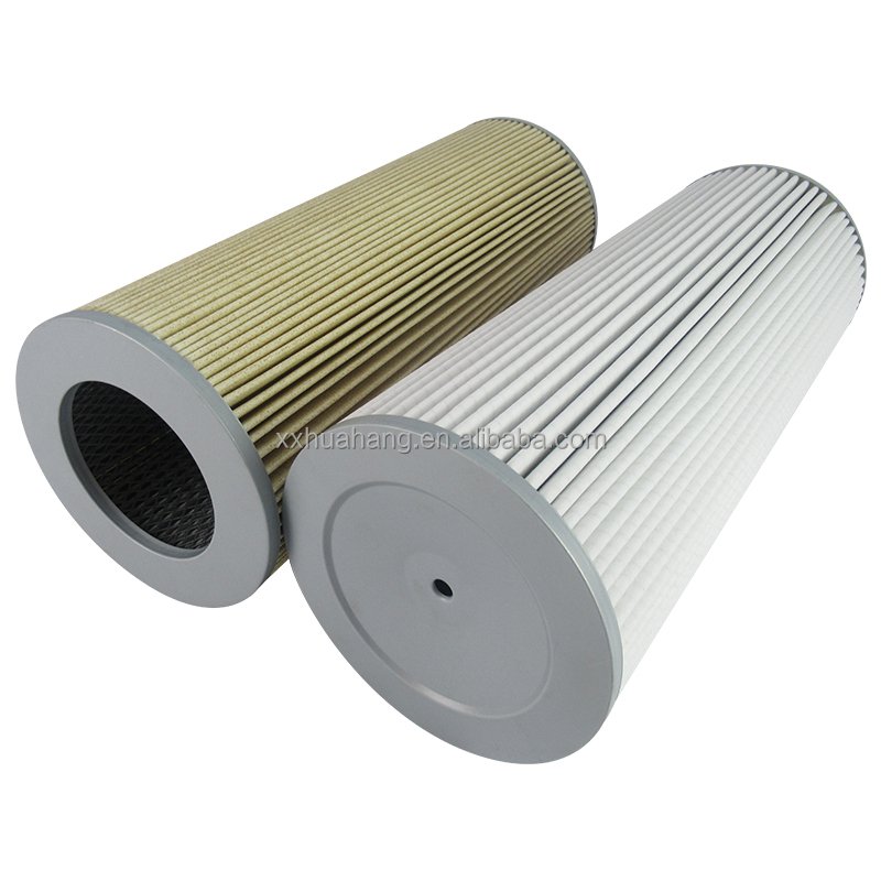 Folded Polyester Filter Paper air Filter Cartridge Industry Customize Dust Collection Filter for Cement Industry Filtration