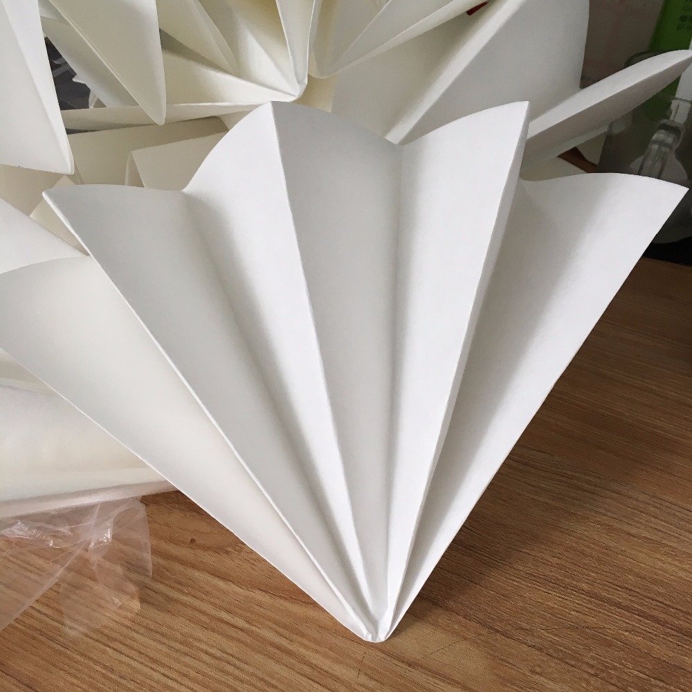 100 Filter Paper 9-15cm Qualitative Medium Speed Round Paper Lab Filtration