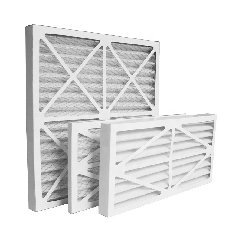 Panel Filter 20X20X1 20X25X2 20X20X4 14X25X1 G3 G4 Merv8 Merv11 Merv13 Pleated HVAC AC Furnace Air Filter