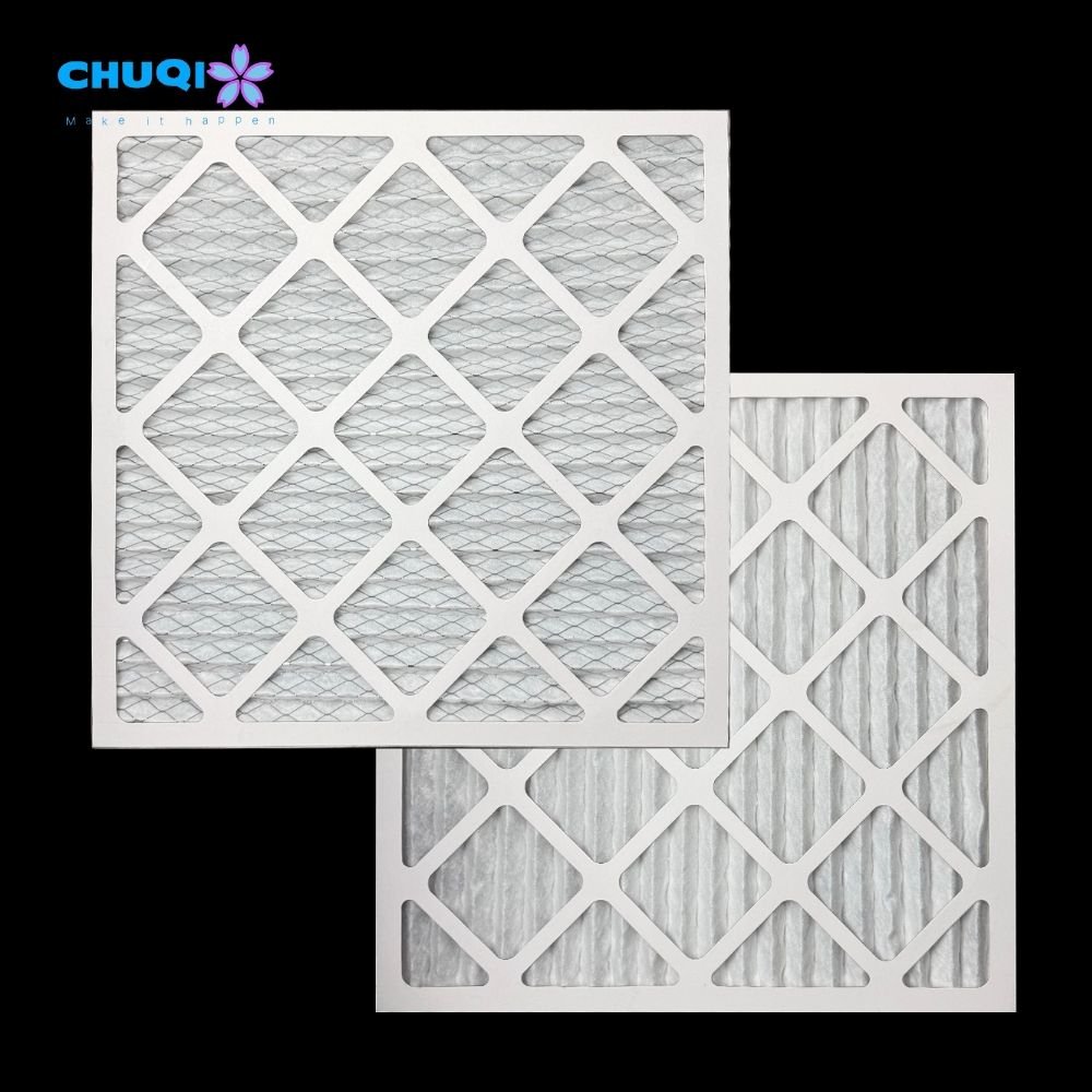 20x30x1 HVAC Filter Cardboard Pleated Panel AC Furnace Pre Air Filter for Ventilation G4 F5 6 7 8 9 MERV 4 6 8 11 12 13 16