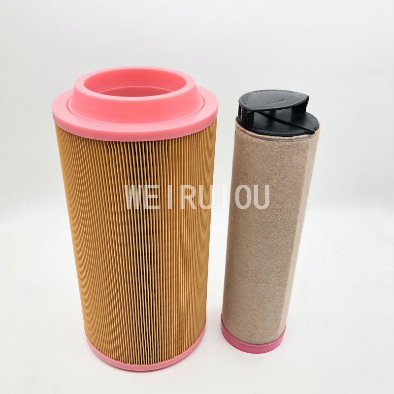 Heavy Truck Engine air Filter element C24745 A222100000582 A222100000574