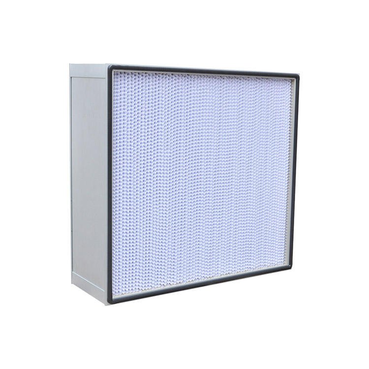 Versatility 0.5 Micron Air Filter H14 HEPA Box Separator Medium Filter ROHS Certified Manufacturing Plants Fiberglass Panel