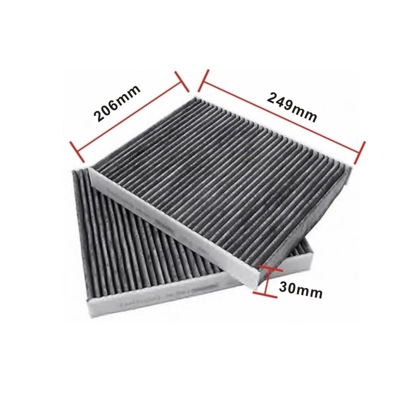 Pollen Cabin Filter for BMW 5 Series F10 535d 64116809933 64116991537 64119272641 64119272642 Activated Carbon Cabin Air Filter