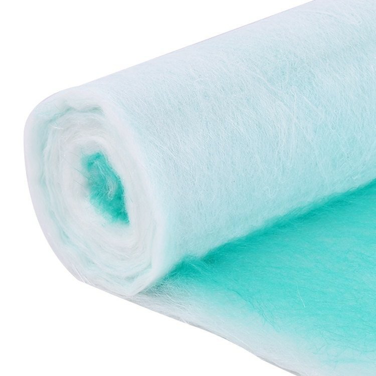 Industrial Ventilation System Fiberglass Media Filter Floor Filter Material Pa50 Air Filter