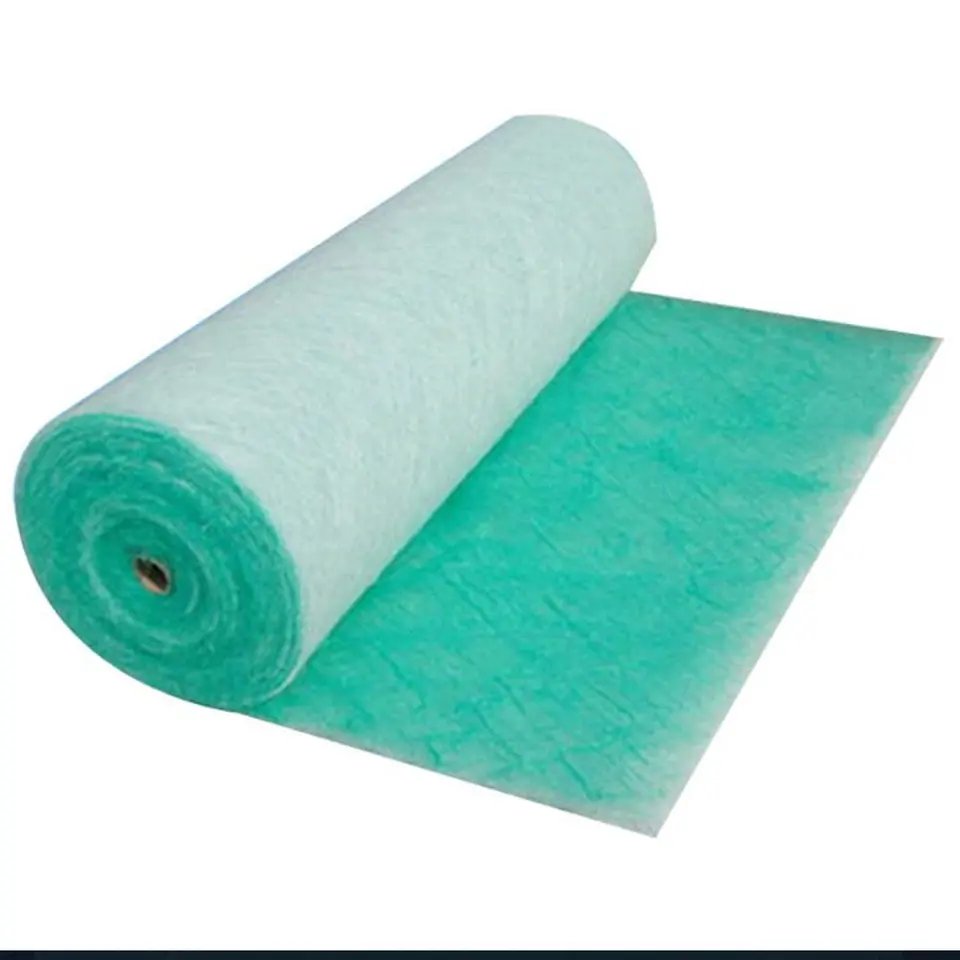 Industrial Ventilation System Fiberglass Media Filter Floor Filter Material Pa50 Air Filter