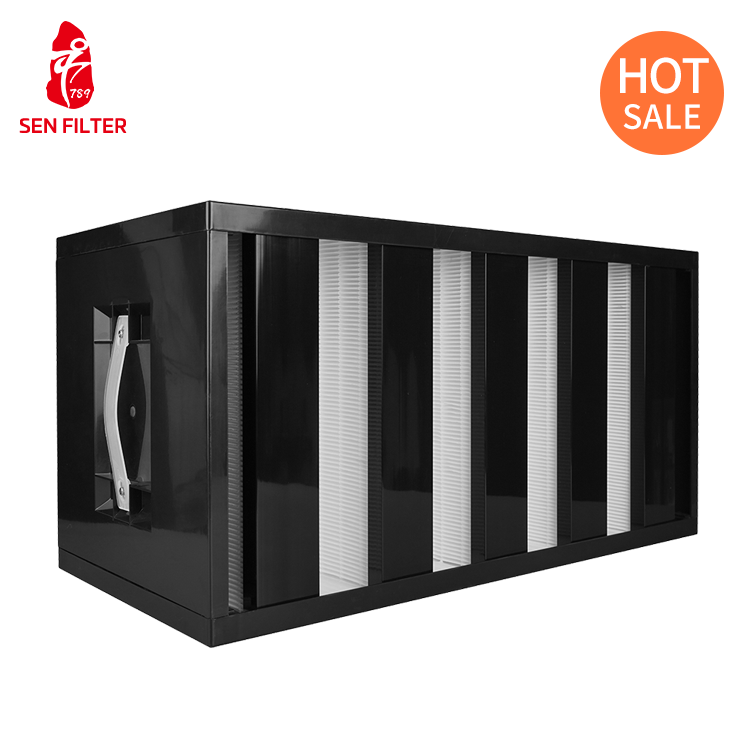 Washable Air Conditioner Pre-Filter Mesh New HEPA Glass Fiber Core Components Box Filter Construction Home Restaurant Farm Use