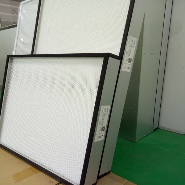 Custom Size Industrial Hepa Air Filters 24*24*12 99.99% H13 H14 Laminar Flow Hooded Hepa Filter for Fan Filter Unit