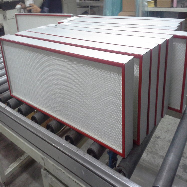 Custom Size Industrial Hepa Air Filters 24*24*12 99.99% H13 H14 Laminar Flow Hooded Hepa Filter for Fan Filter Unit