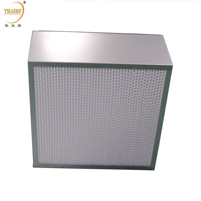 Factory Direct Advertising Company Air Filtration Hepa With Panel Purifier HEPA HVAC H13 H14 Air Filter