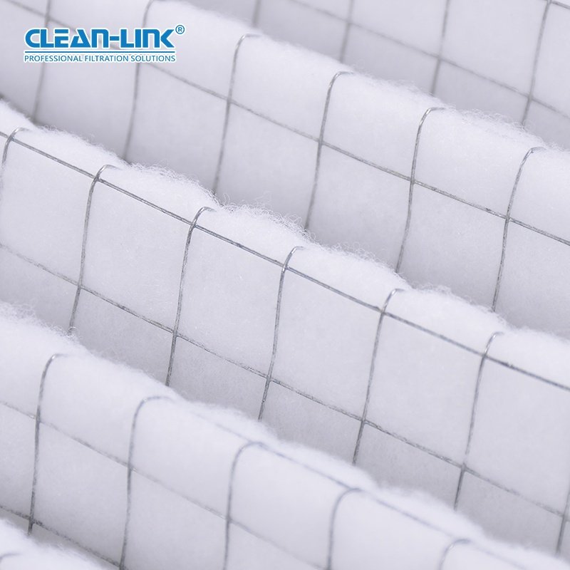 Factory Hvac Pre Air Filter Synthetic Foldaway G3 G4 Filters with Aluminum Frames Metal Mesh Panel Filter for Ventilation