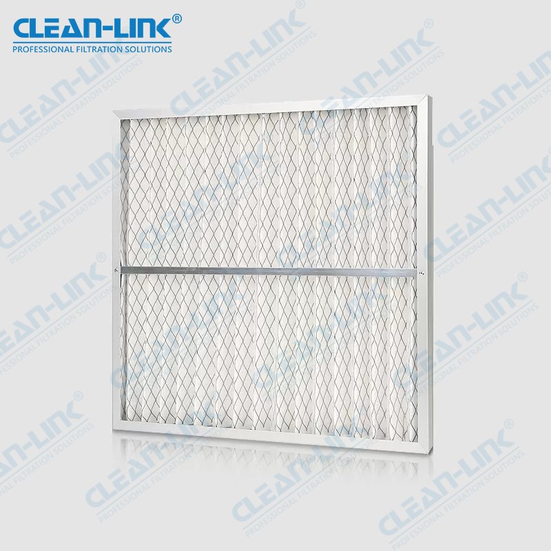 Factory Hvac Pre Air Filter Synthetic Foldaway G3 G4 Filters with Aluminum Frames Metal Mesh Panel Filter for Ventilation
