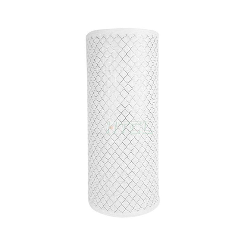 Blue White Green Cotton Metal Mesh Laminated Air Filter Media Roll for G3 G4 Pre Filter Pleated Cotton Metal Mesh Laminated