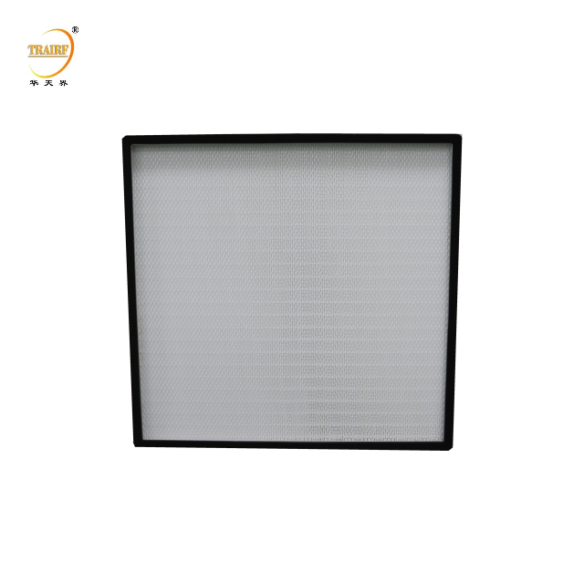 Ahu System H13 H14 Mini Pleat HEPA Air Filter for Laminar Flow Hood