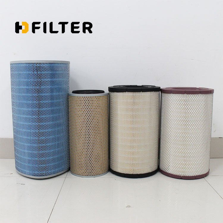 Factory Direct Sale Manufacturer Truck Parts Truck Heavy Excavator Duty Truck Engine Air Filter Element P621725 17700-2113