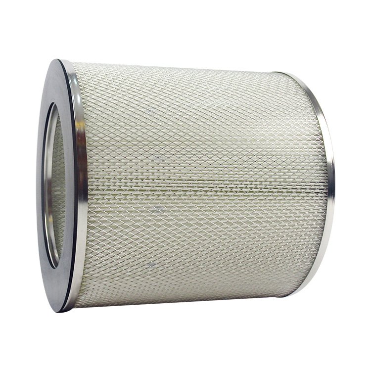 TOPEP Customized High Efficiency Polyester Cloth Air Filter 212*325*320 SS304 End Cover and Skeleton Air Dust Filter