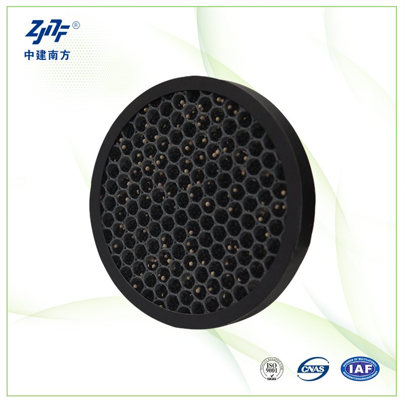 Customized Round Disc Shape HEPA Panel Filters New Synthetic Fiber Media for Home Ventilation System with Fiberglass Core