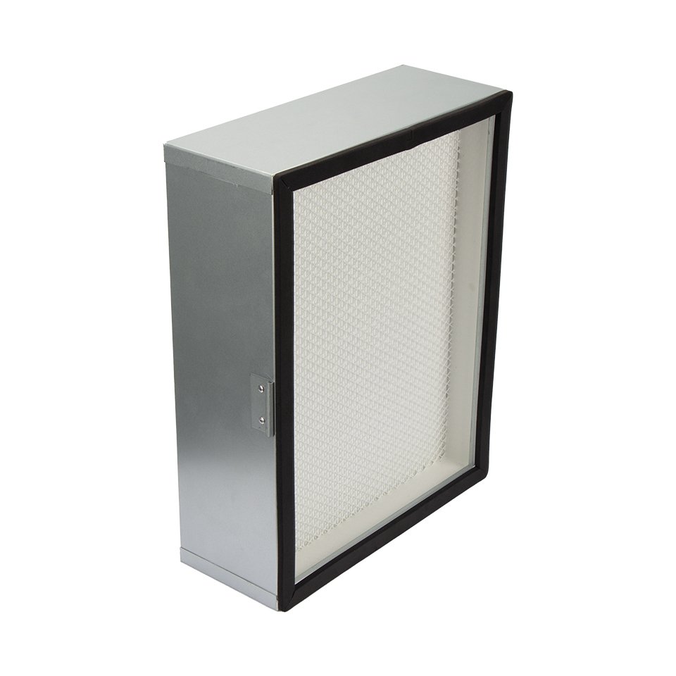 High Performance H13 H14 Mini Pleat Air Filter 0.3 Micron Hvac Hepa Filter for Laminar Air Flow