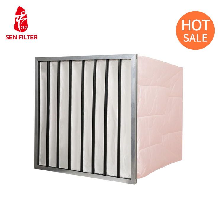 Air Filter F5/F6/F7/F8/F9 Medium Effect Filter Bag Central air Conditioning Medium Effect Bag Filter Bag