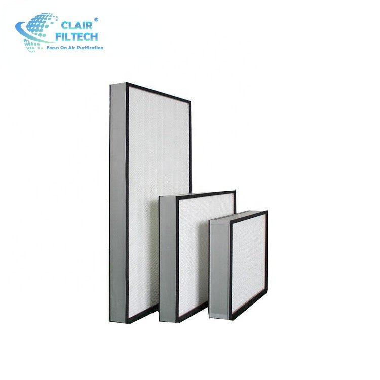 Chinese Production Air Filter Media Mini Pleated Panel Carbon Media Filter for Fiberglass Air Filter