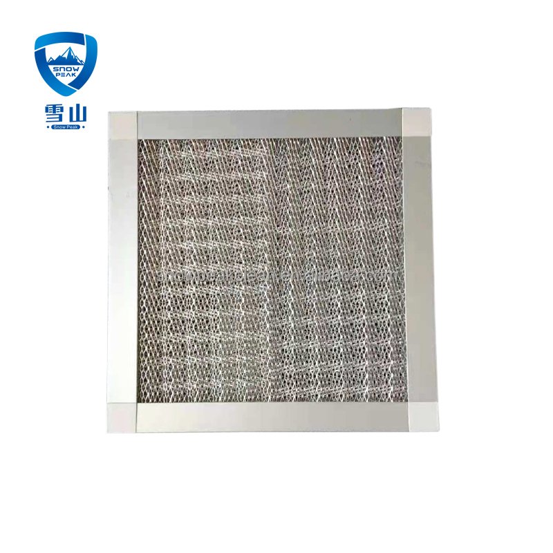 Industrial Air Filter Washable Wire Mesh Air Furnace Filter for Ventilation and Air Conditioning Systems