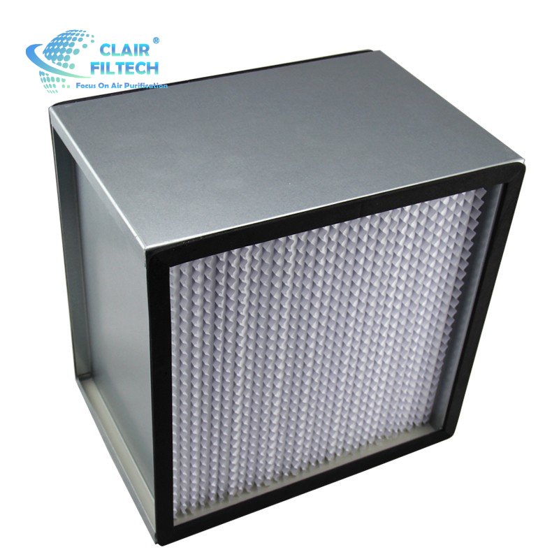 Pleat Hepa H13/14 Filter 0.12 Micron Hepa Filter for Laminar Air Flow Hood Hepa Air Filter