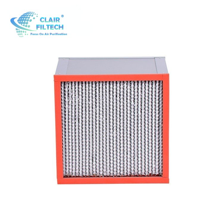 Pleat Hepa H13/14 Filter 0.12 Micron Hepa Filter for Laminar Air Flow Hood Hepa Air Filter