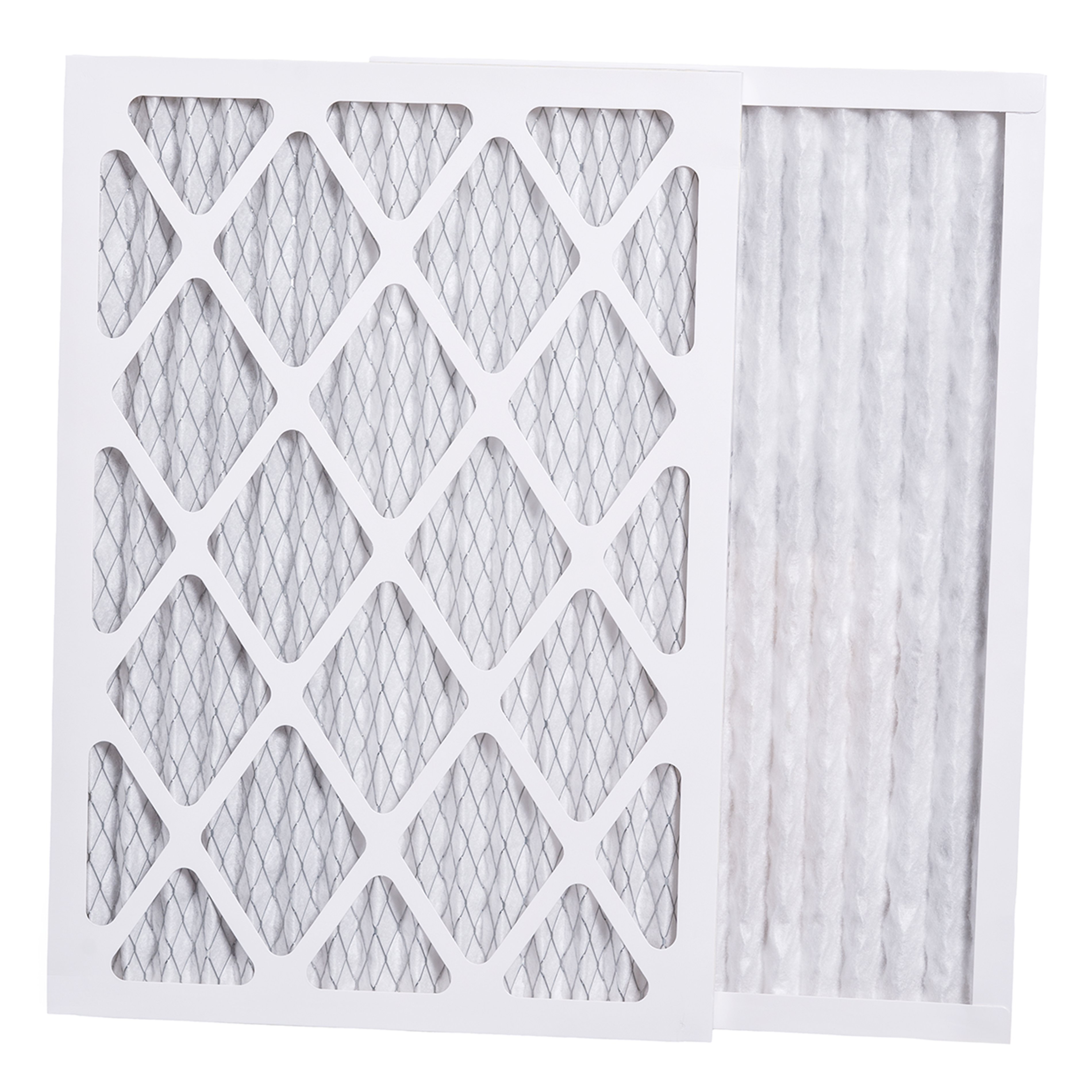 12x20x1MERV 8 11 13 14 16 F6 F7 Cardboard Frame Pleated Air Conditioner Furnace Air Filter for HVAC System