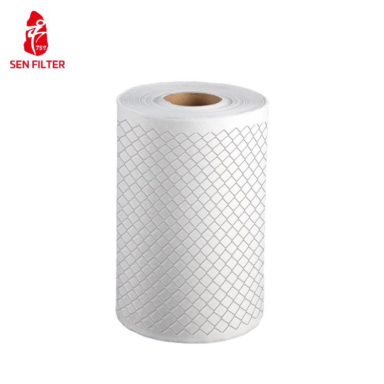 Factory-Produced Air Filter Cabinet With Primary Efficiency Filter Media Roll Paper Frame HVAC Fan