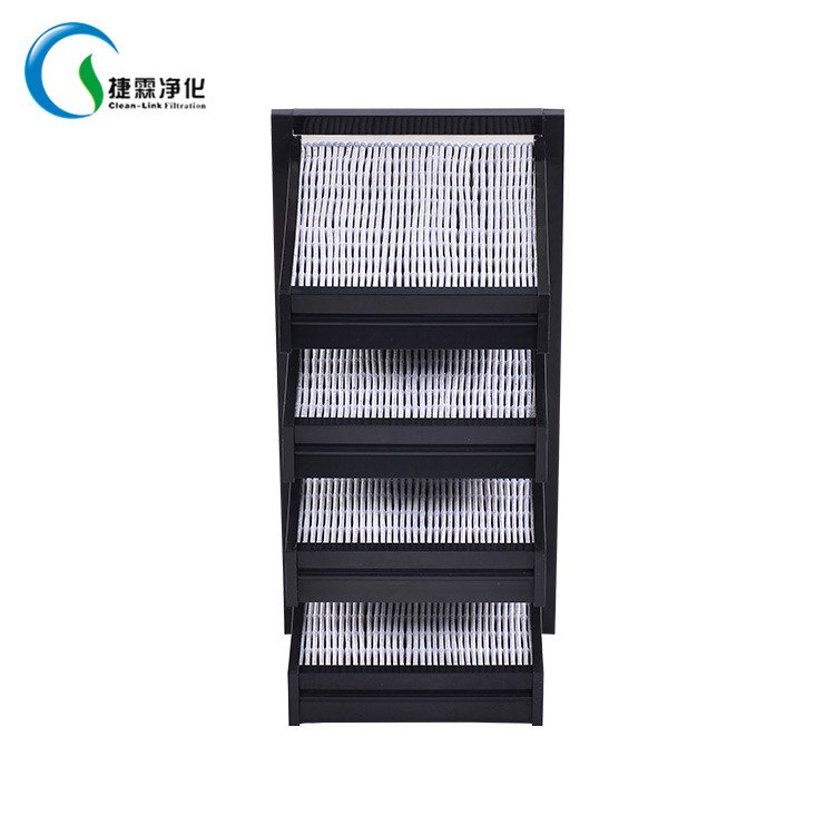 OEM ODM V-Type High Air Volume Activated Carbon Air Filter
