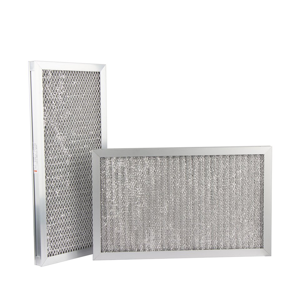 China Factory Supply High Economical Efficiency Galvanized Sheet G1 Filter Aluminum Wave Metal Mesh Pleated Air Filtration