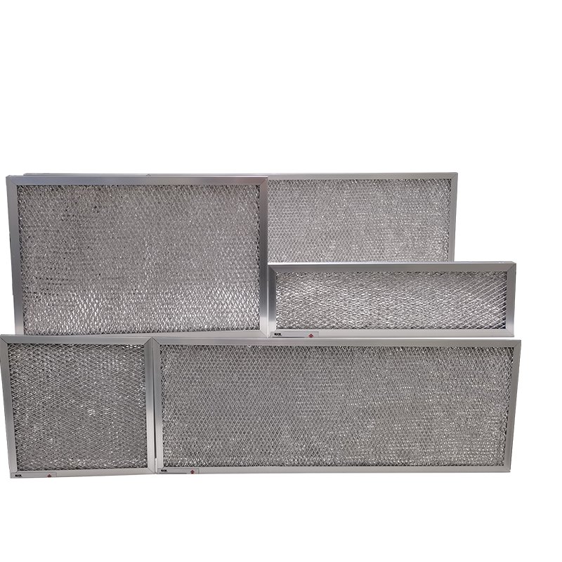 China Factory Supply High Economical Efficiency Galvanized Sheet G1 Filter Aluminum Wave Metal Mesh Pleated Air Filtration