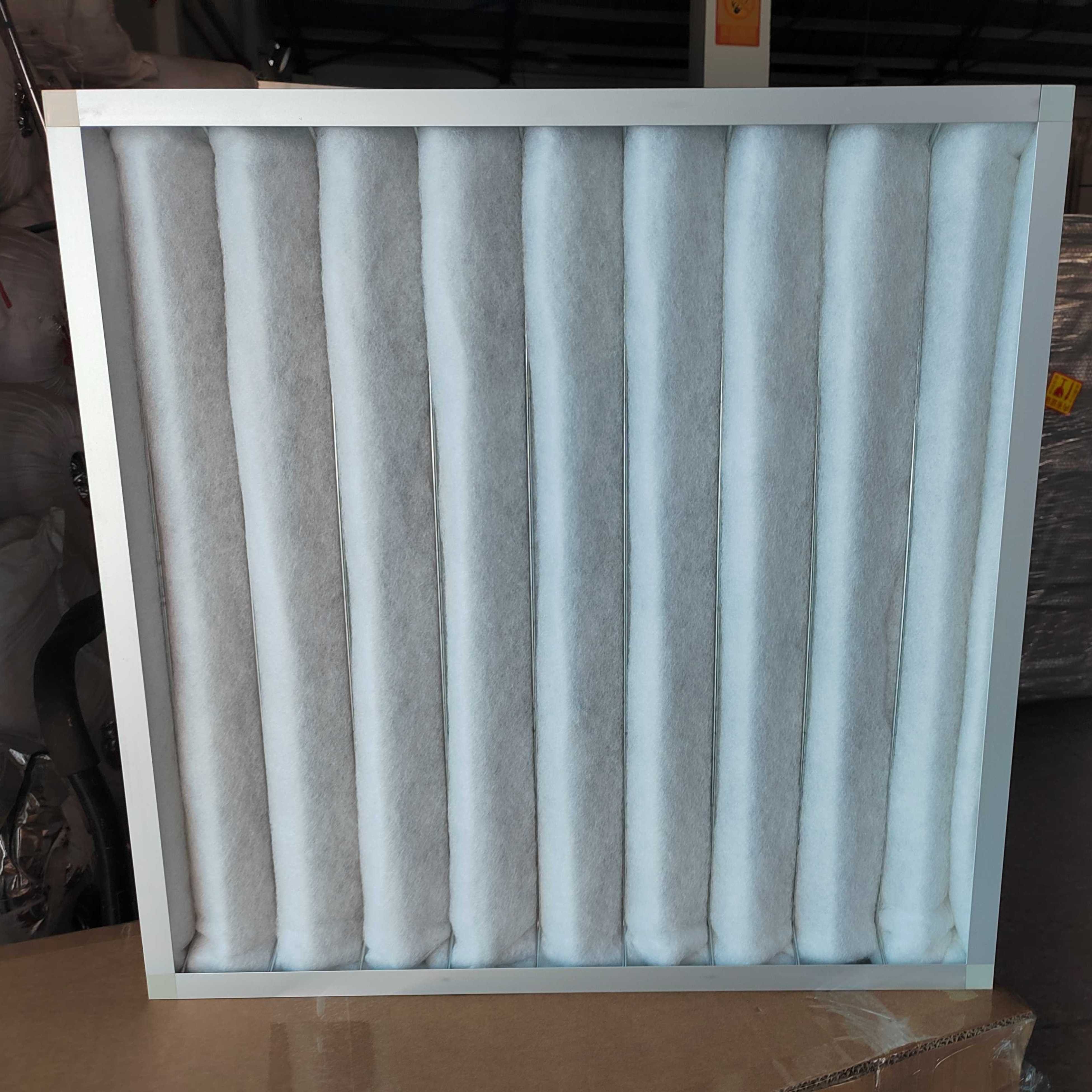 G4 Coarse Synthetic Fiber Core Pre Air Filter Washable Primary Grade Panel Filter for Industrial Farm Construction Industries