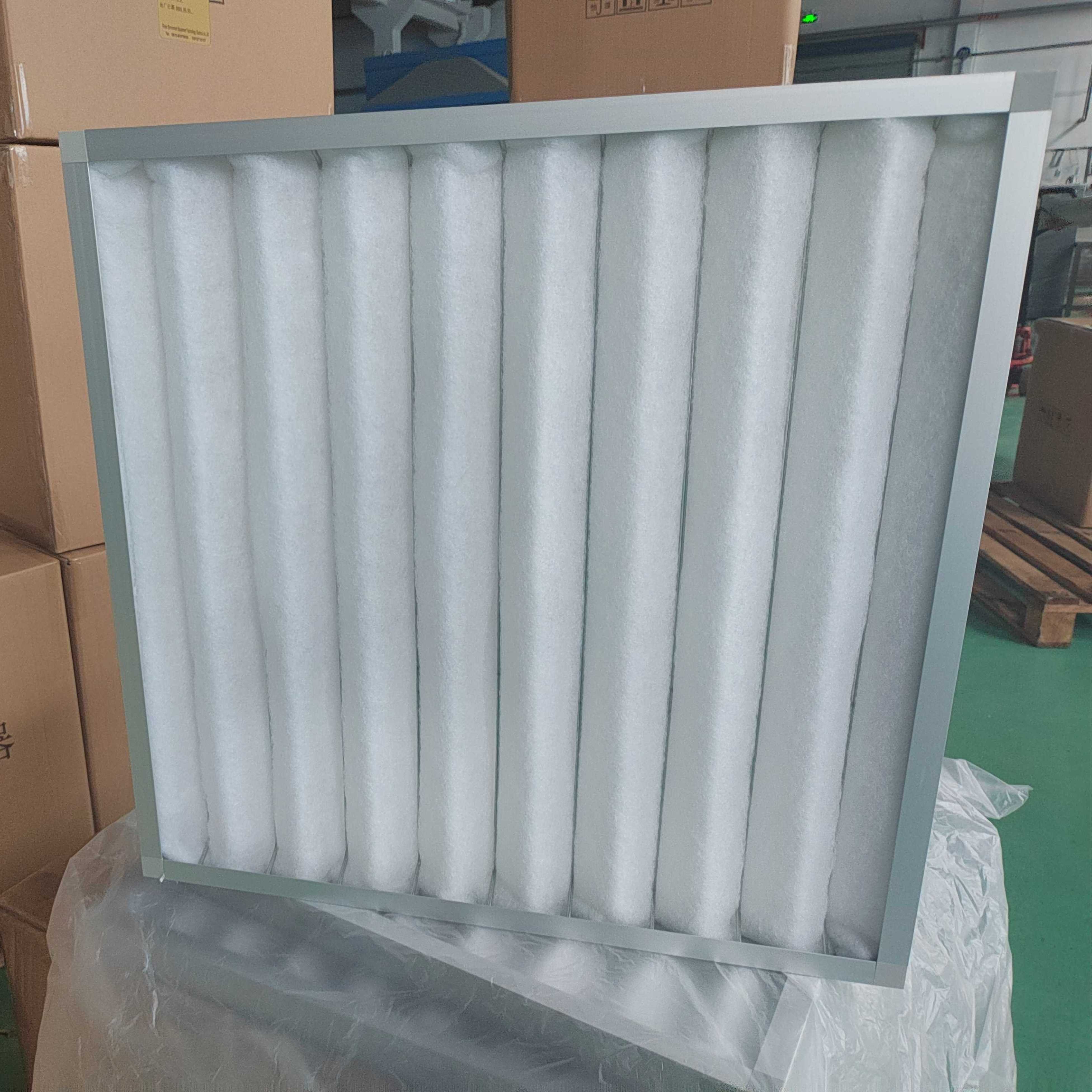 G4 Coarse Synthetic Fiber Core Pre Air Filter Washable Primary Grade Panel Filter for Industrial Farm Construction Industries