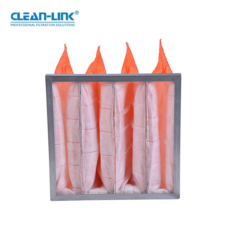 Fabrics for air Filter F5 Pocket Filter 592x592x600 En779 Pocket Filter