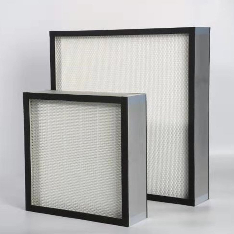 Laboratory Industrial 0.3 Micron Hepa Air Filters Custom 99.99% H13 H14 Laminar Flow Hepa Filter for Fan Filter Unit