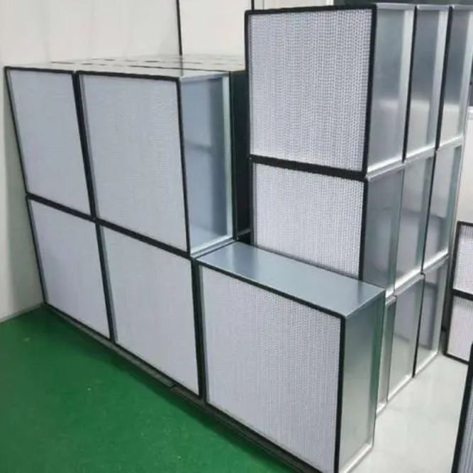 Laboratory Industrial 0.3 Micron Hepa Air Filters Custom 99.99% H13 H14 Laminar Flow Hepa Filter for Fan Filter Unit