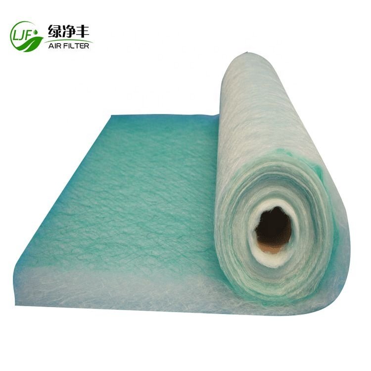 Fiberglass Spray Booth Filter Media Paint Stop Floor Filter Fiberglass Filter Cotton