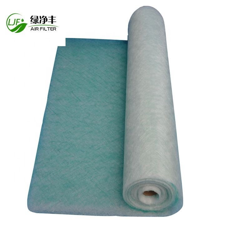 Fiberglass Spray Booth Filter Media Paint Stop Floor Filter Fiberglass Filter Cotton