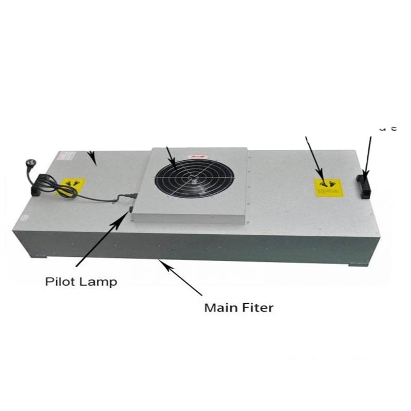 Hot Sale H14 HEPA Air Filter with Aluminum Header and Deep Pleat Laminar Flow HEPA Filter Hood for HVAC Systems