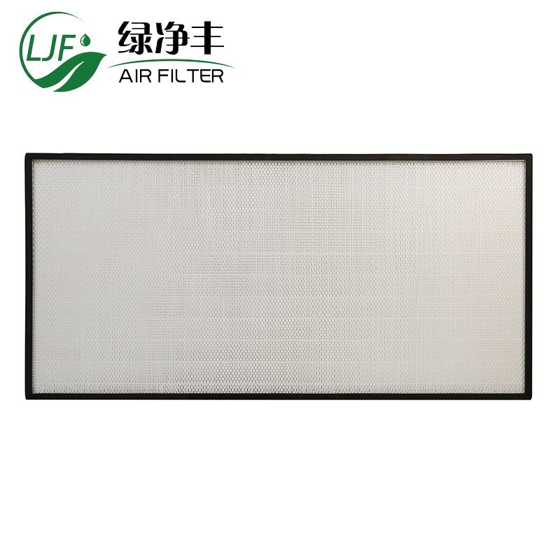 Hot Sale H14 HEPA Air Filter with Aluminum Header and Deep Pleat Laminar Flow HEPA Filter Hood for HVAC Systems