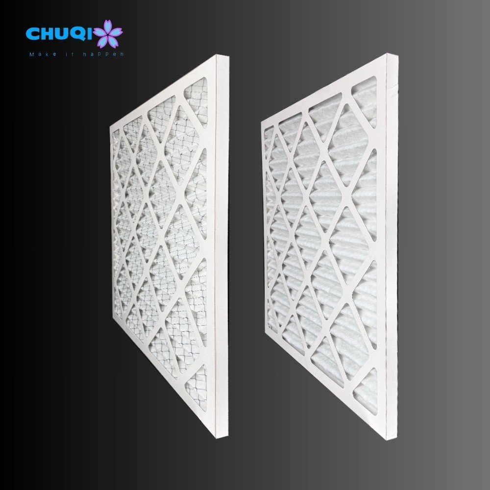 High-Efficiency Paper Frame HVAC Filter for Home Air Purification Durable and Reliable