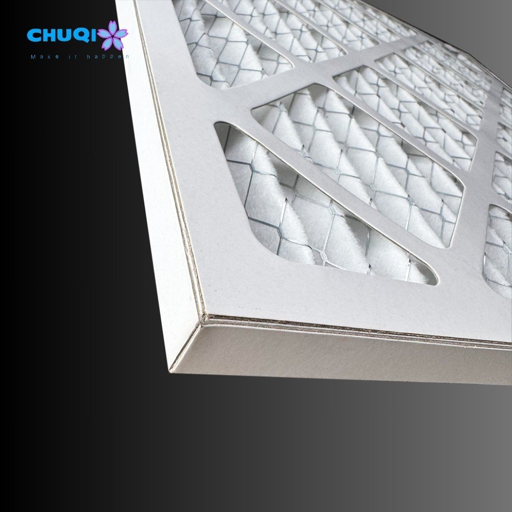 High-Efficiency Paper Frame HVAC Filter for Home Air Purification Durable and Reliable